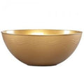 100 oz Gold Plastic Bowl