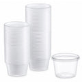 *BUY BULK* 16oz Lightweight Clear Plastic Round Deli Container with Lids