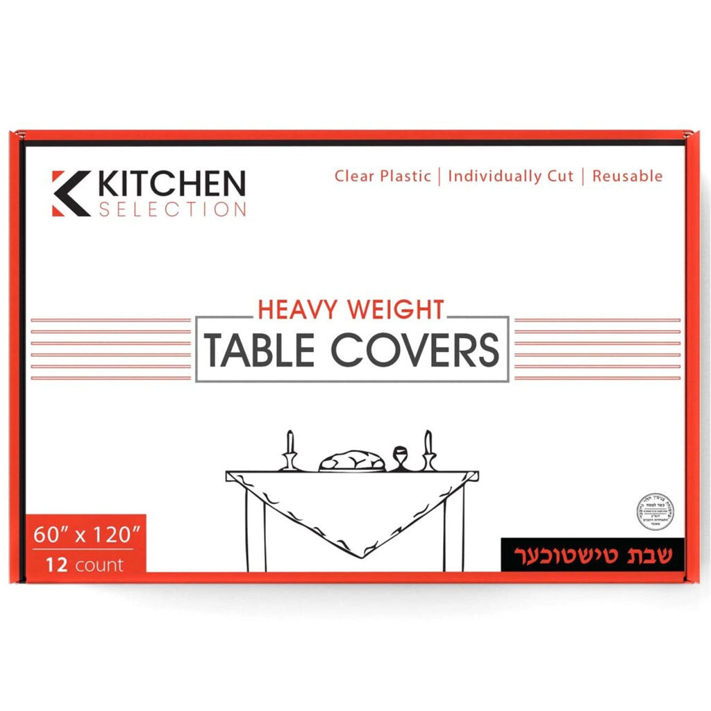 60"X120" Clear Heavy-Weight Table Cover