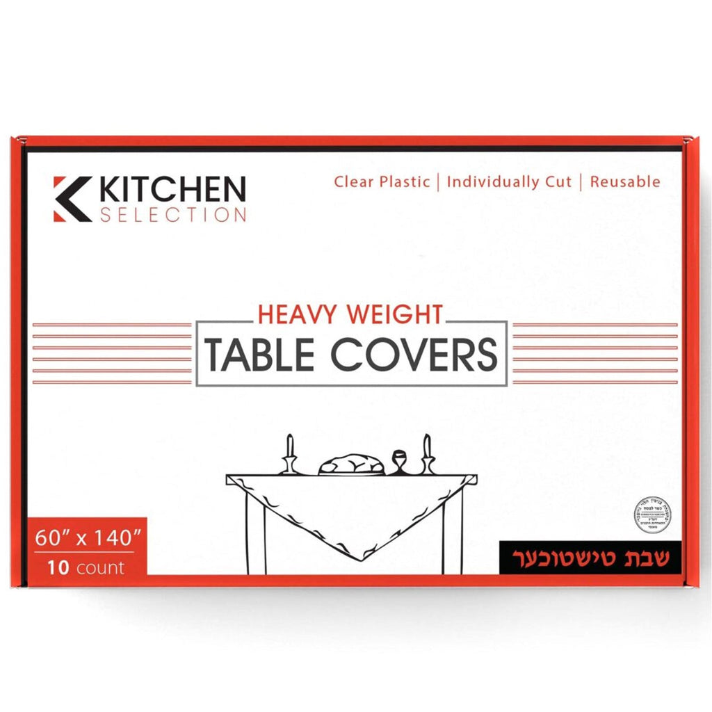 60"X140" Clear Heavy-Weight Table Cover