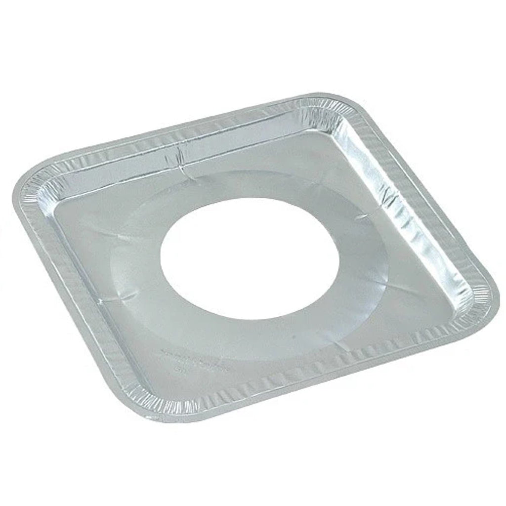 Gas Burner Square Guard 8.5 x 8.5 x .5 Disposable Aluminum