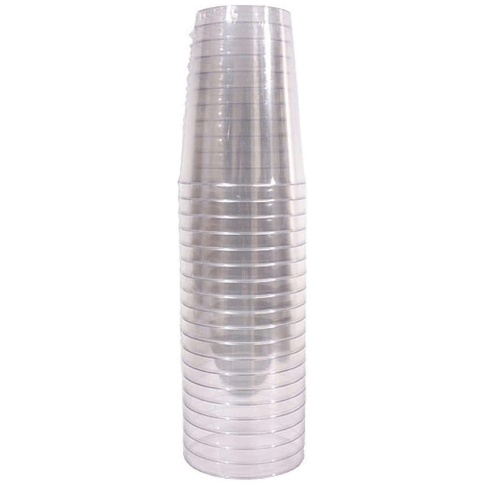 *WHOLESALE* 10oz. Fancy Heavy plastic Tumbler Clear Disposable 600/case