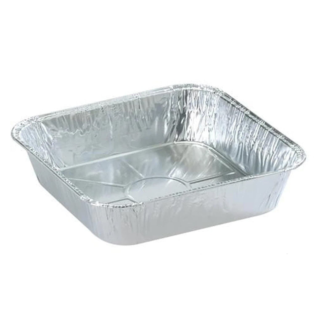 8" Square DEEP Cake Baking Pan Disposable Aluminum