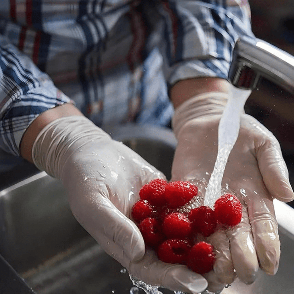 Small Always Handy Latex Gloves - Powder-Free, Ambidextrous