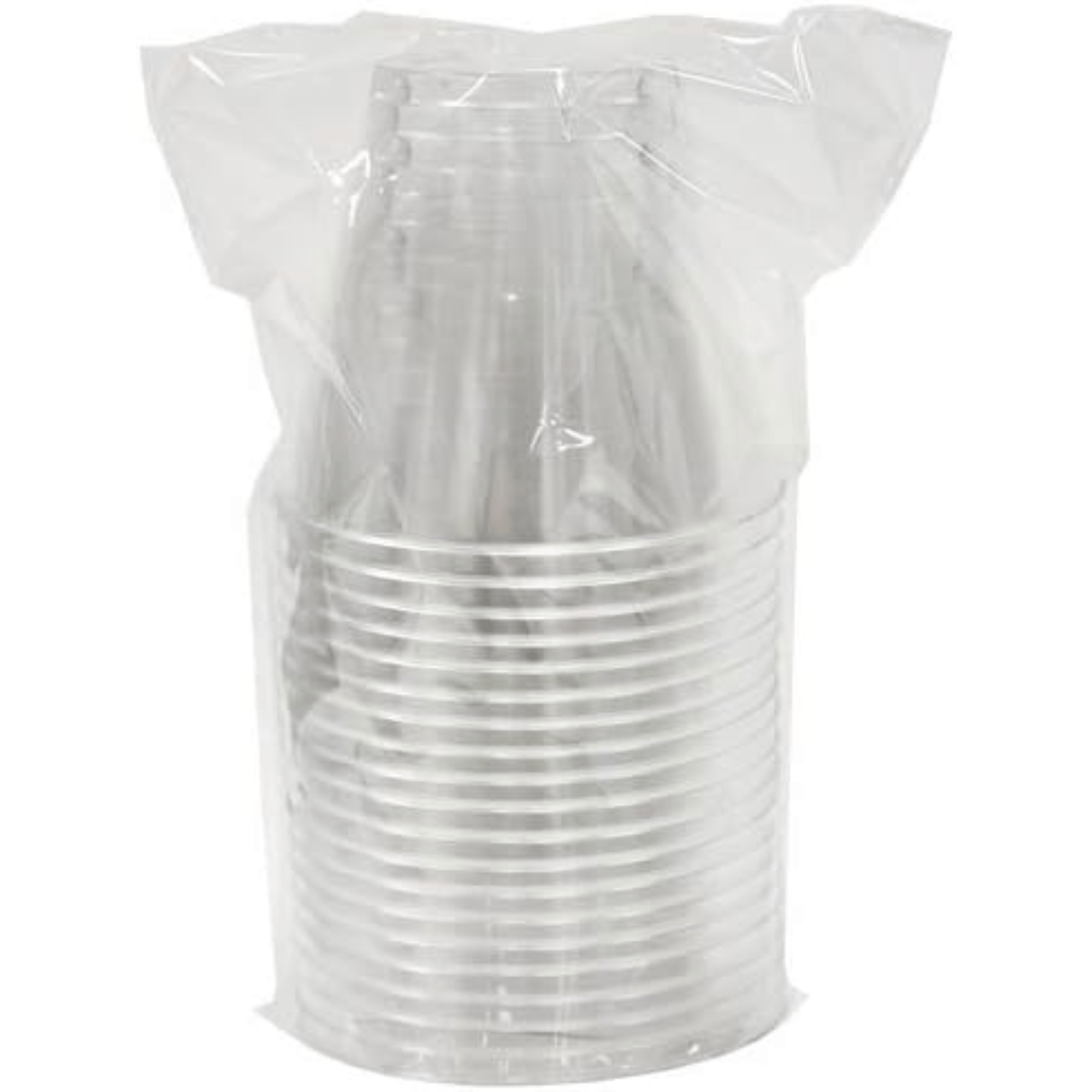 9oz Clear Tumbler Old Fashioned Plastic
