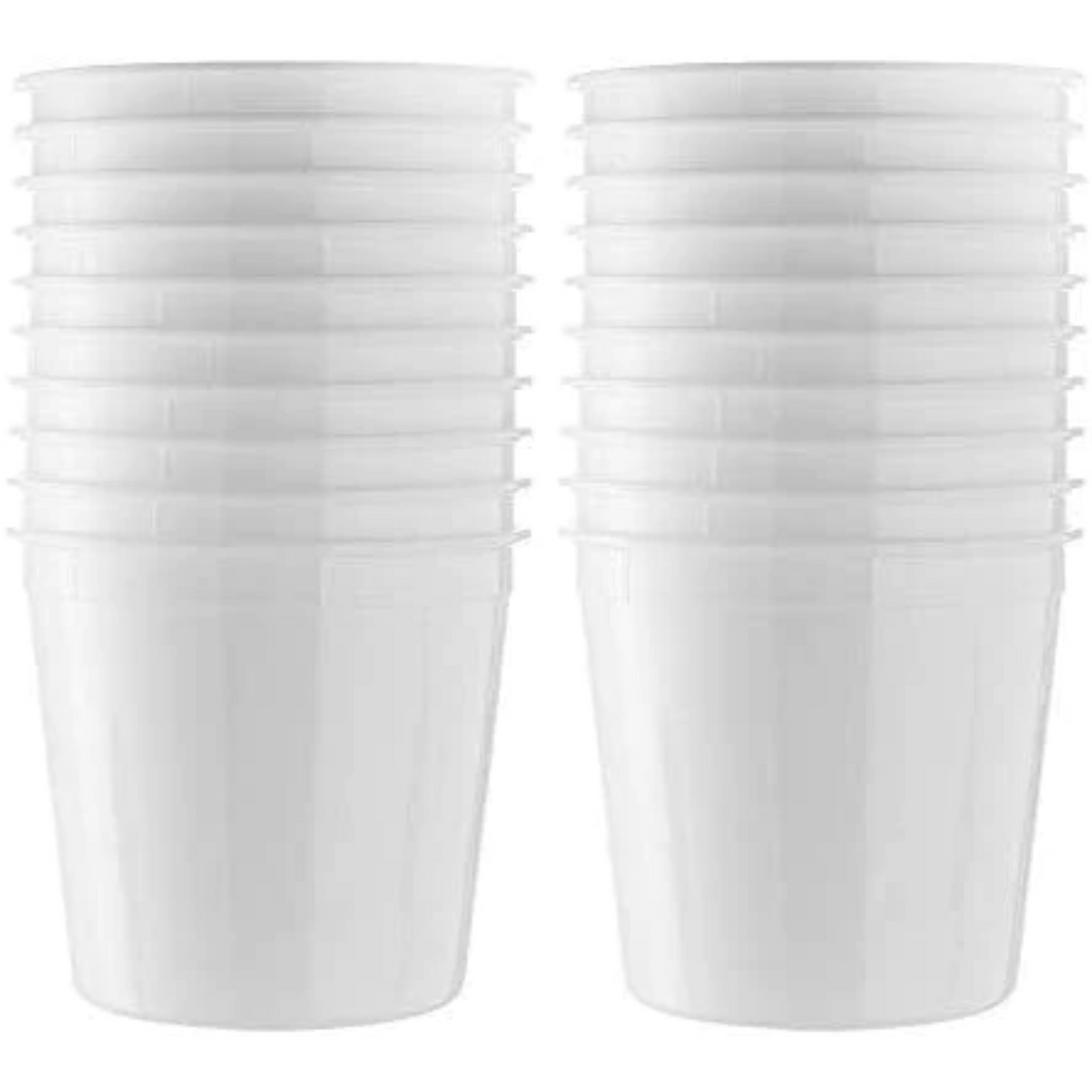 168oz Deli Container with Lids Extra Heavyweight Disposable Plastic