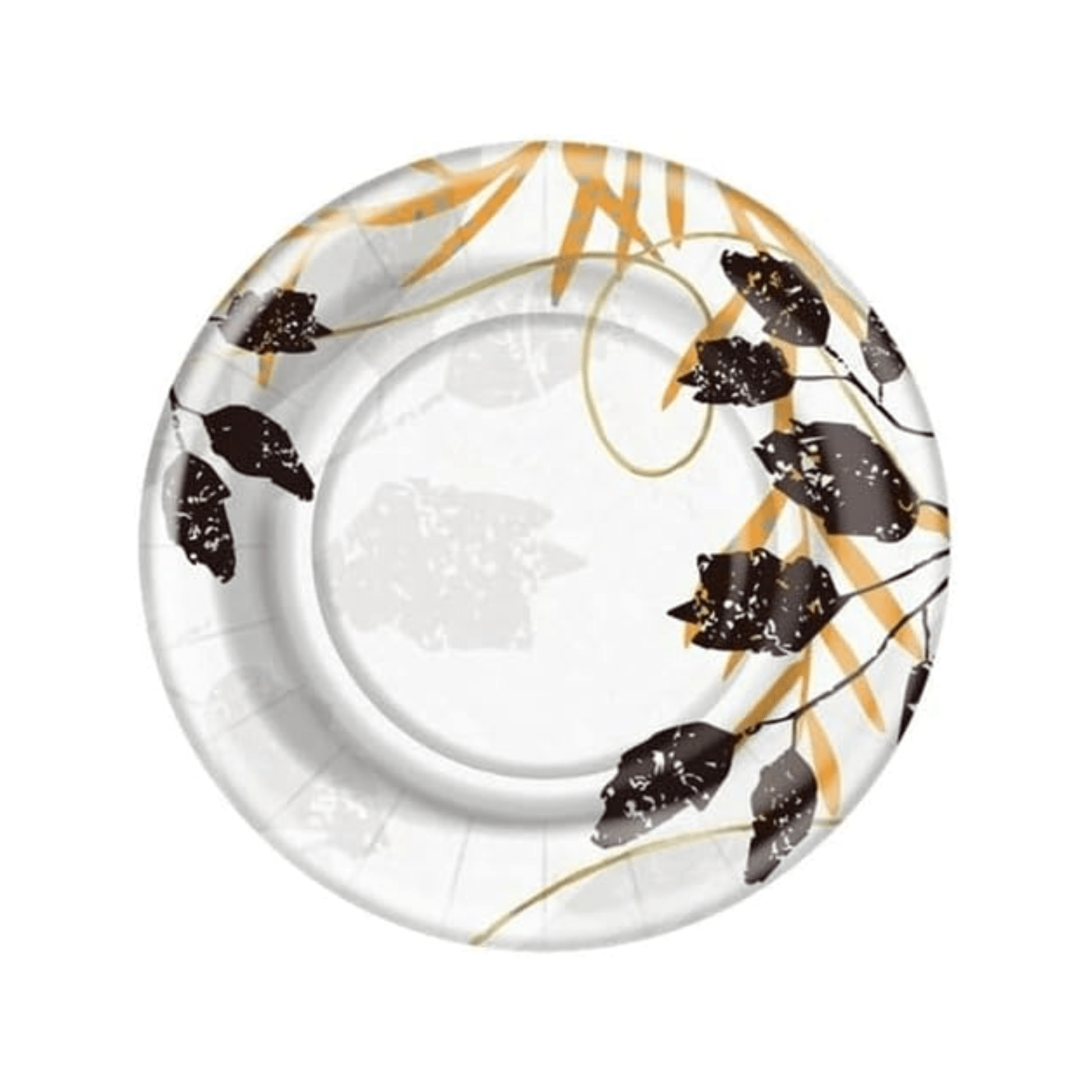 8" Salad/Dessert Paper Plates Leafy Canopy