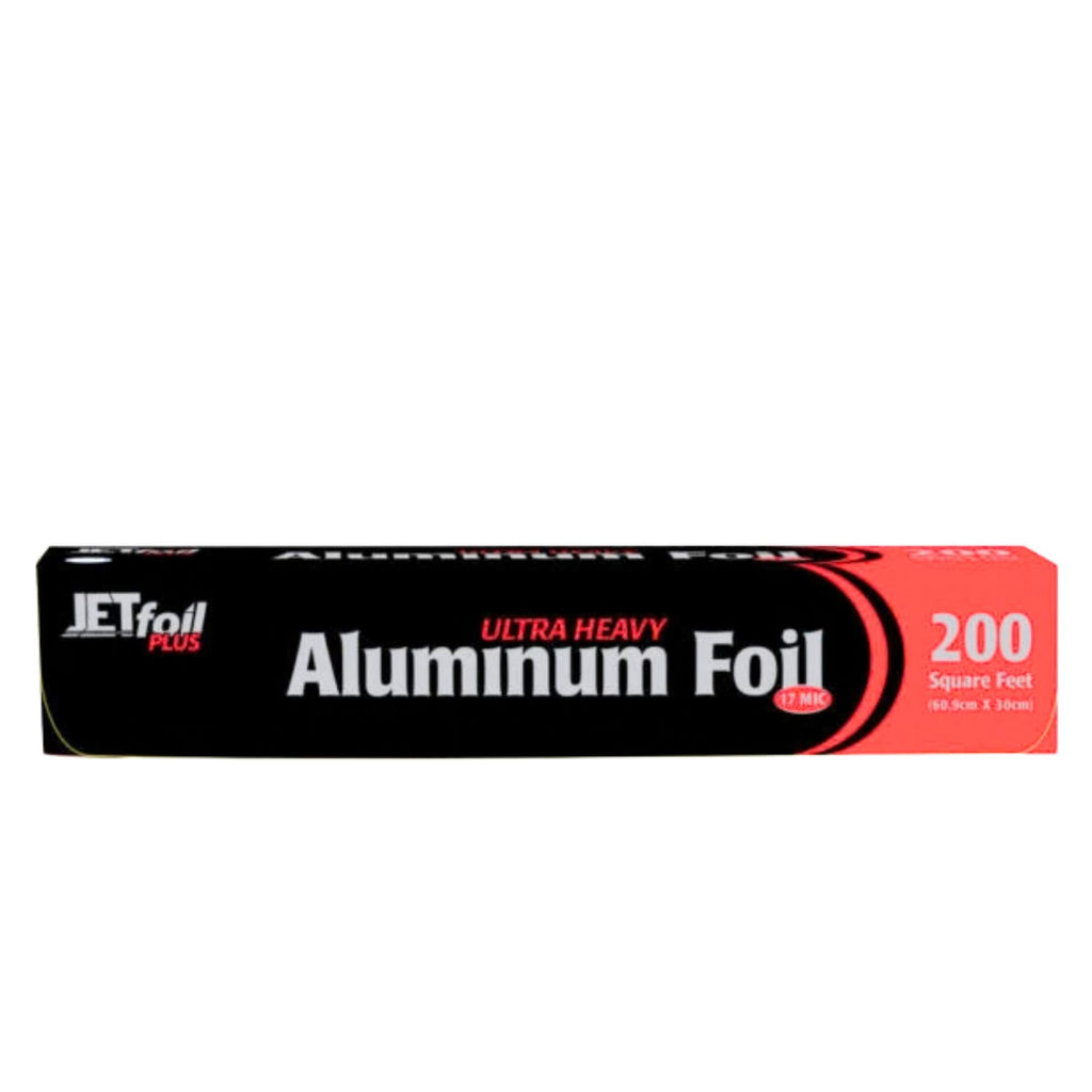 12" x 200 Ft 17 Micron Commercial Grade Ultra Heavy Aluminum Foil Roll