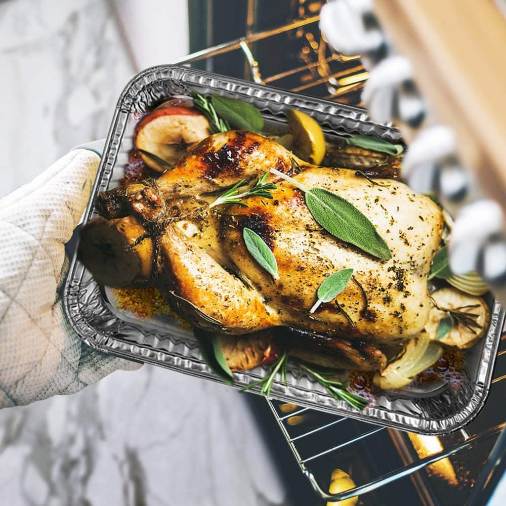 9×13 Deep Half Size Heavy Weight Aluminum Pans