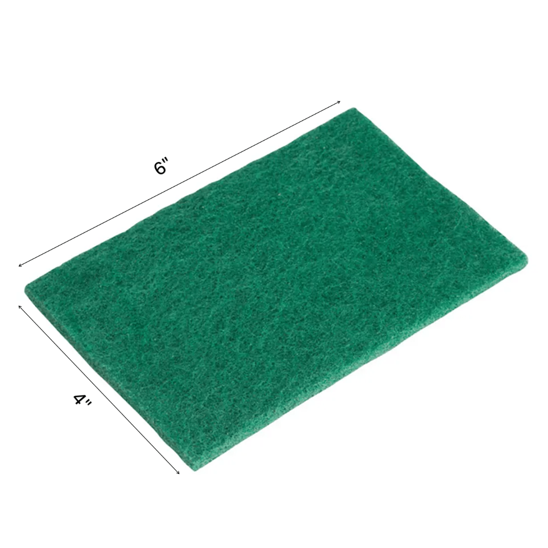 Green Multi Purpose Scrubbers: 7 Peices