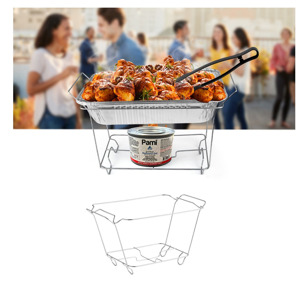 *WHOLESALE* Metal Half Size Chafing Wire Racks Disposable 72/Case