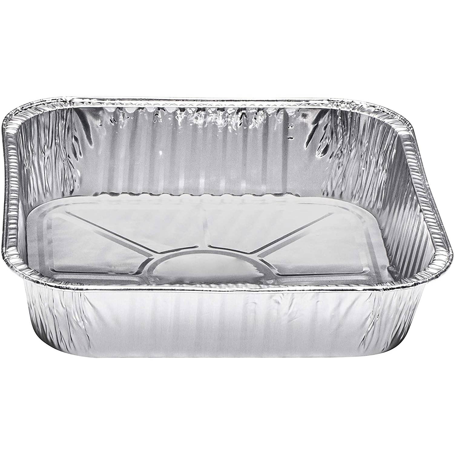9" Square Cake Baking Pan Disposable Aluminum