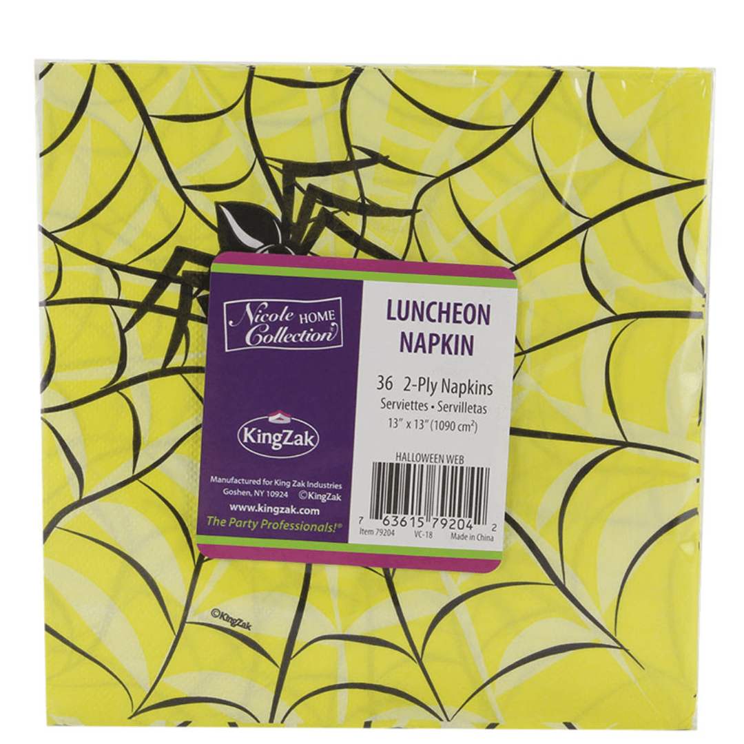 2-Ply Luncheon Paper NapkinHalloween-Party  36 Pack