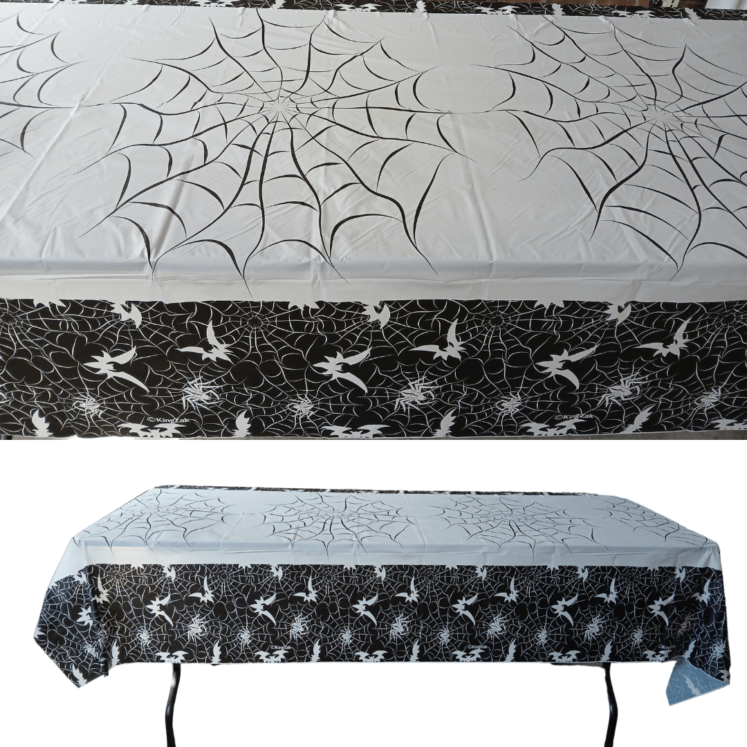 54"X96" Rectangular Plastic Cover Halloween-Party  1 Pack