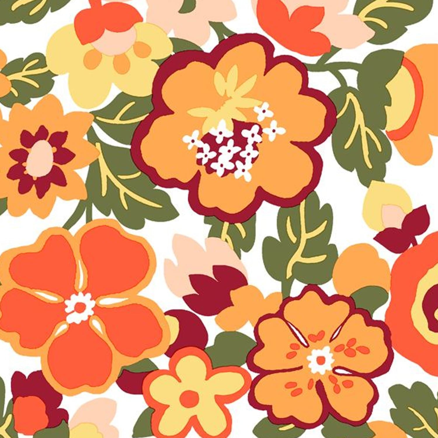 Scattered Blossoms Lunch Paper Napkins 20 Pack
