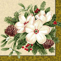 Flowers Multi Lunch Paper Napkins 20 Pack