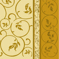 Golden Curlicue  Lunch Paper Napkins 20 Pack