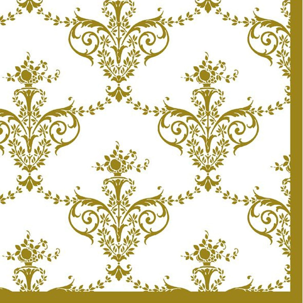Royal Fleur-de-lis Lunch Paper Napkins 20 Pack