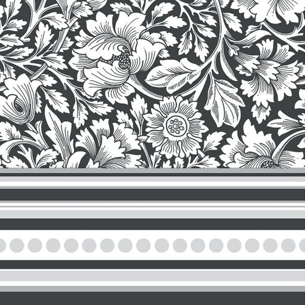 Vector Gray Lunch Paper Napkins 20 Pack