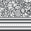 Vector Gray Lunch Paper Napkins 20 Pack