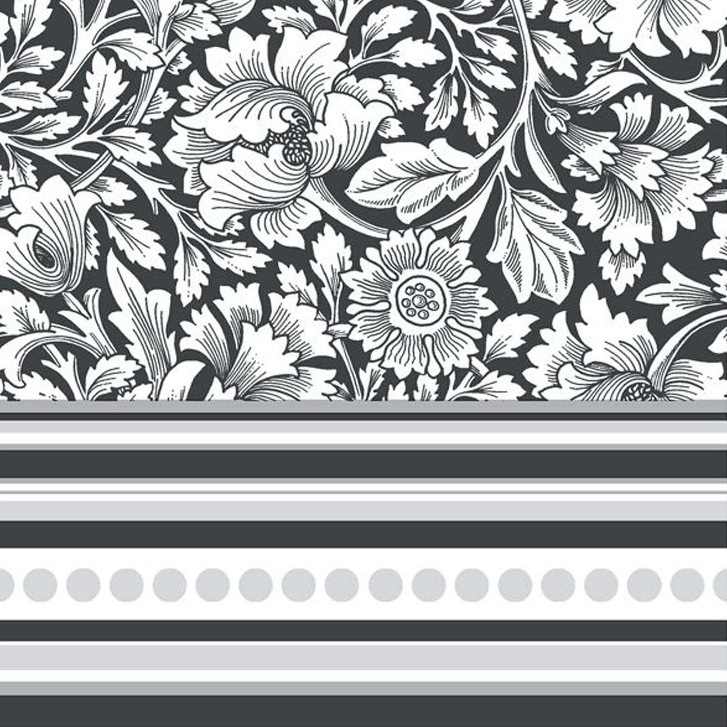 Vector Gray Lunch Paper Napkins 20 Pack