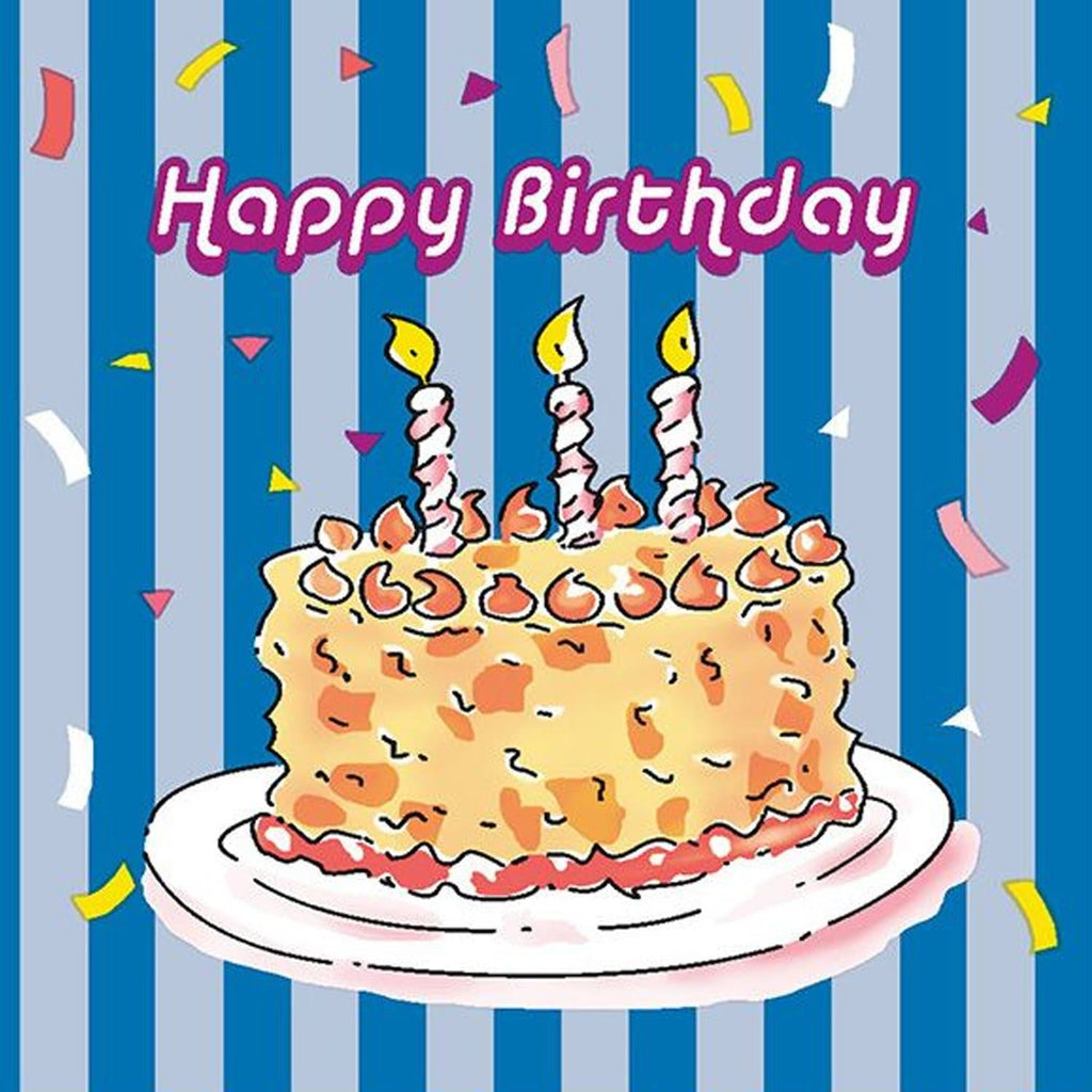 Birthday #1 Disposable Lunch Paper Napkins 20CT