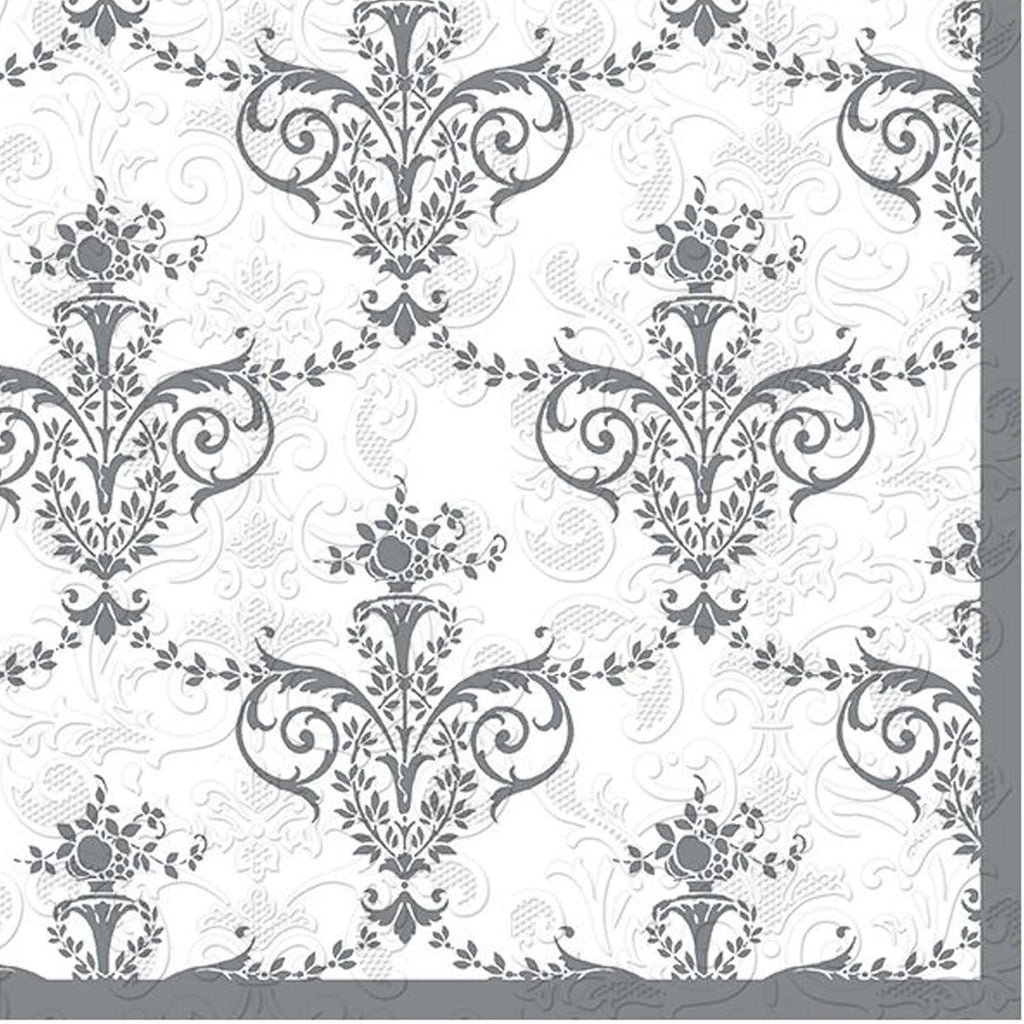 Metallic Lunch Paper Napkins 20 Pack