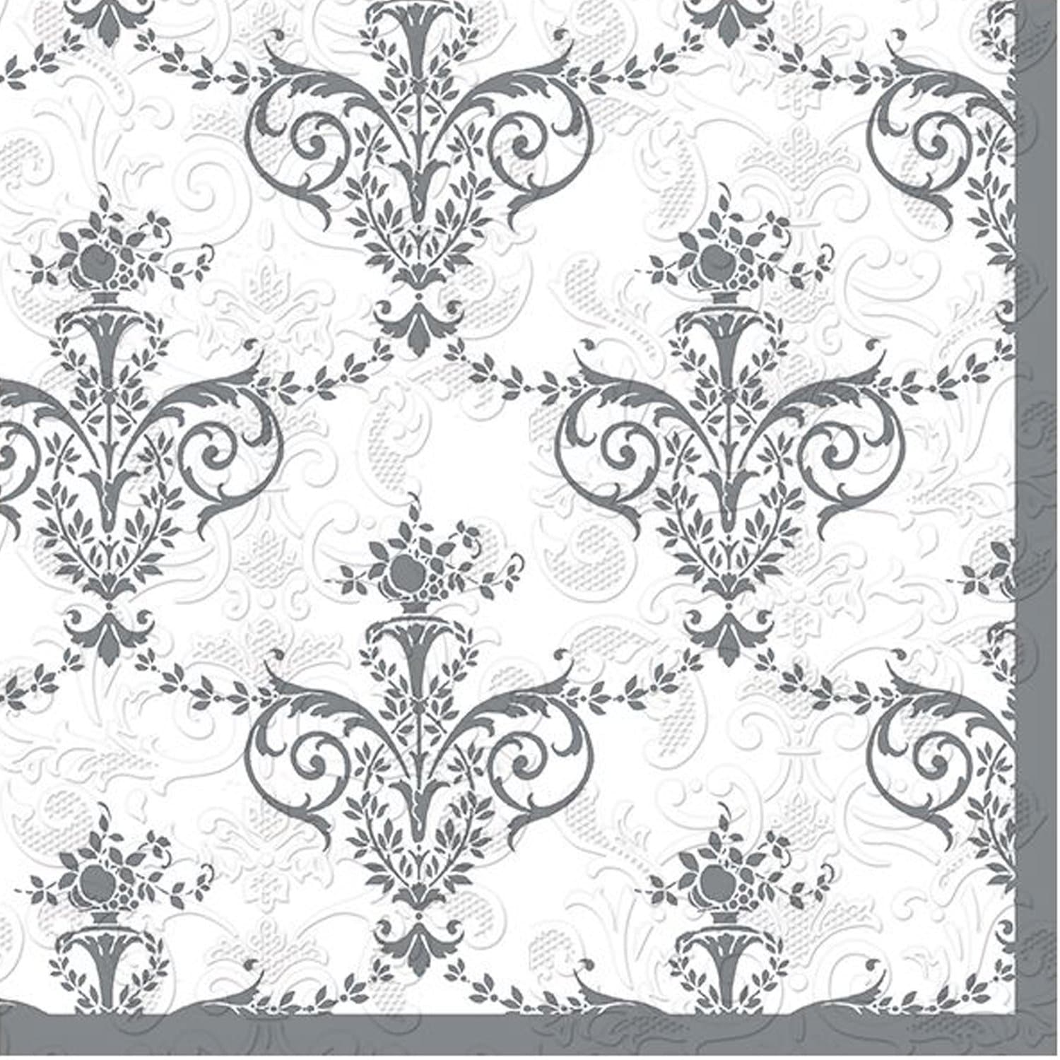 Metallic Lunch Paper Napkins 20 Pack