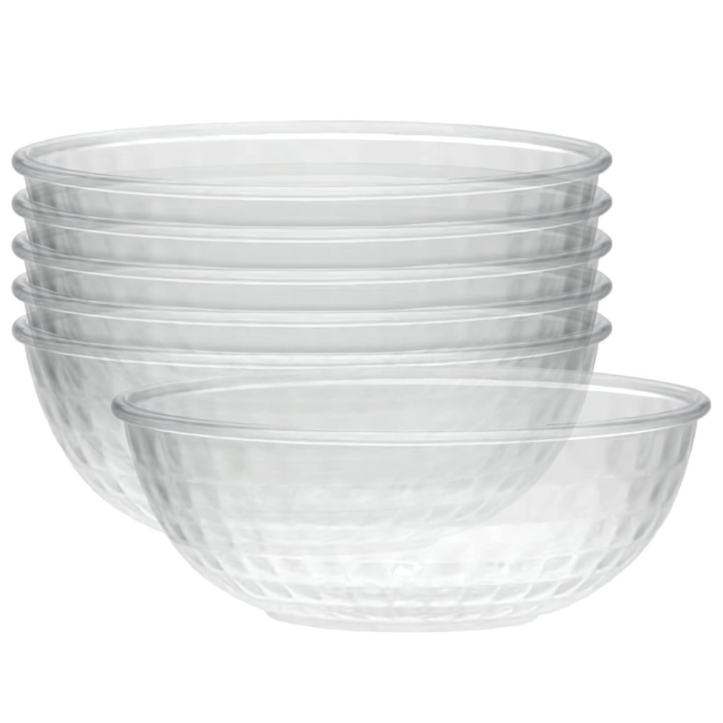 12oz Clear Plastic Crystal Plastic Bowl