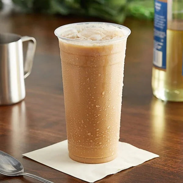 *WHOLESALE* 24oz Plastic Clear PET Cups 600/Case