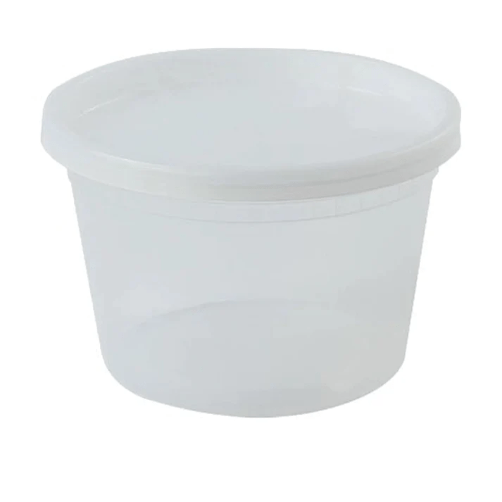 16oz Deli Container with Lids Heavyweight  Plastic