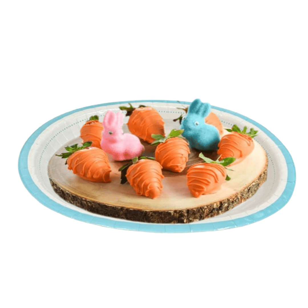Oval 10" x 12" Easter Paper Plates 10 Pack