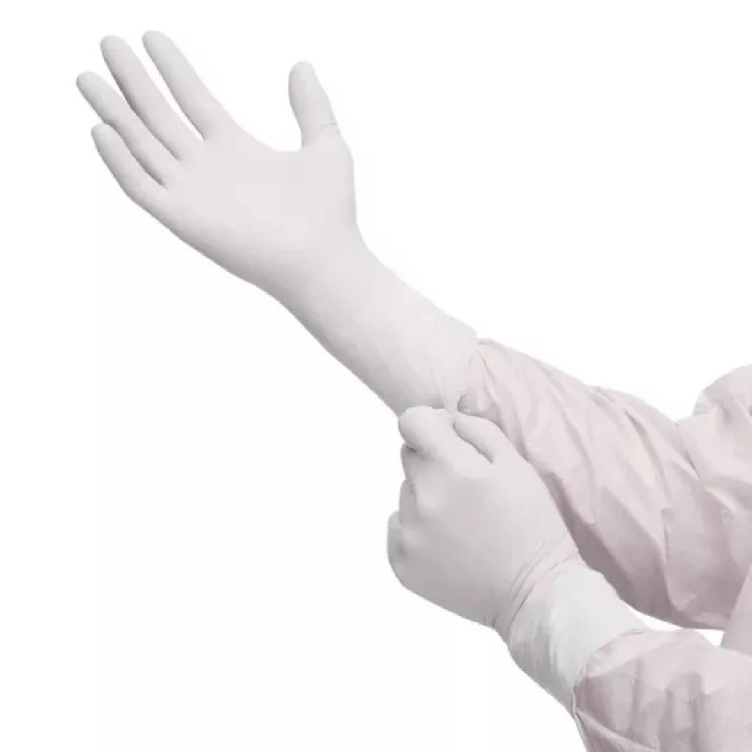 Medium Always Handy Latex Gloves Powder-Free, Ambidextrous