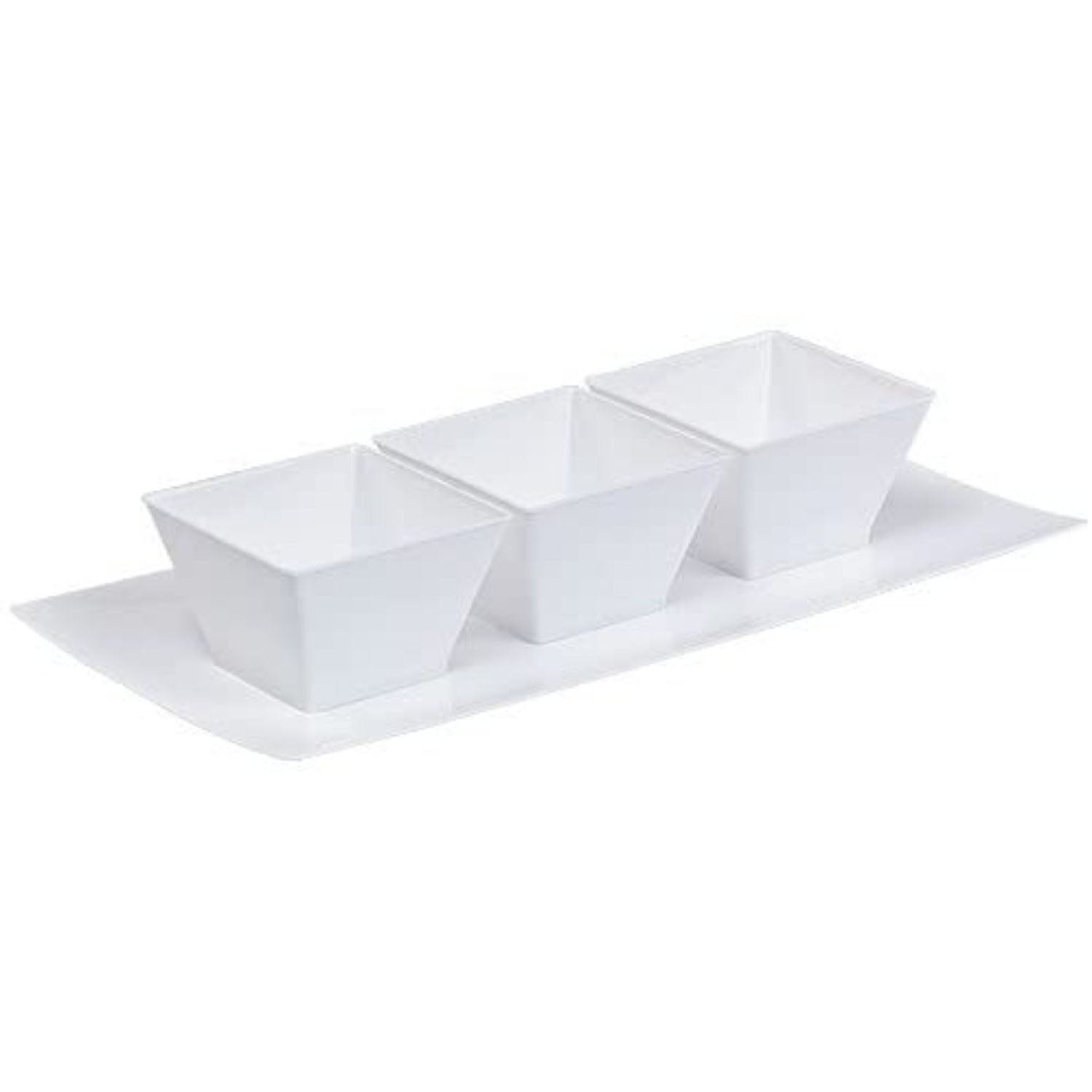 8oz Condiment Bowl White Plastic
