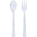 Mini Plastic Clear Spoons