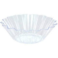 Mini Plastic Fanflair Dish Clear