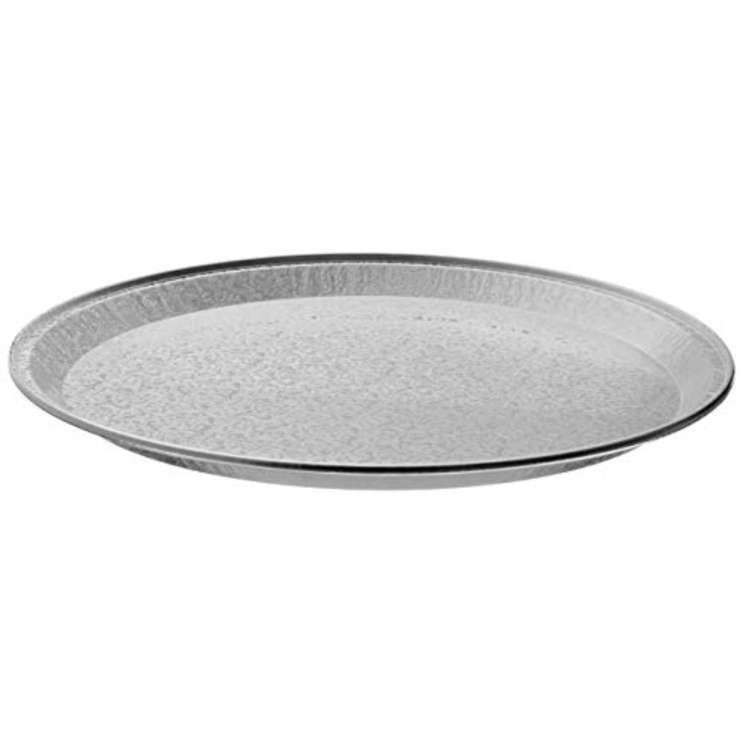 12" Flat Tray Disposable Aluminum