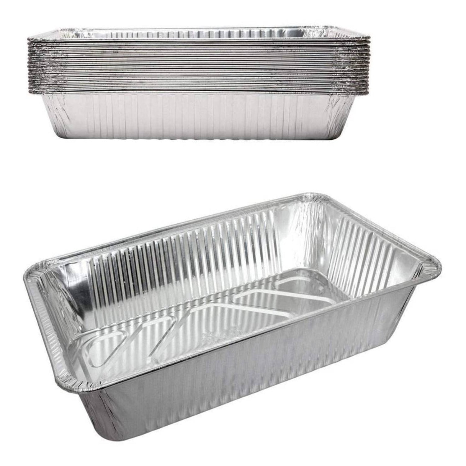 *WHOLESALE* Full Size Deep Roaster Pan Disposable Aluminum  100/case