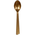 10" Gold Serving Spoon Plastic