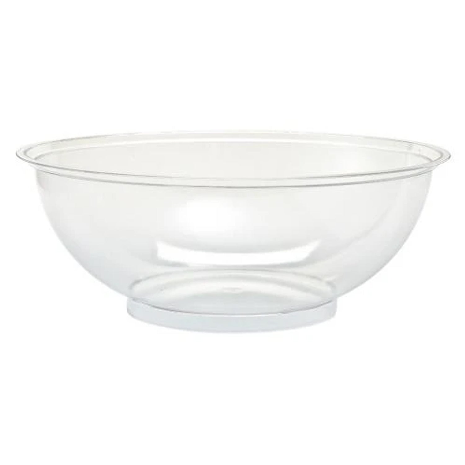 320oz Clear Plastic XL LARGE Heavy Weight Plastic Bowl