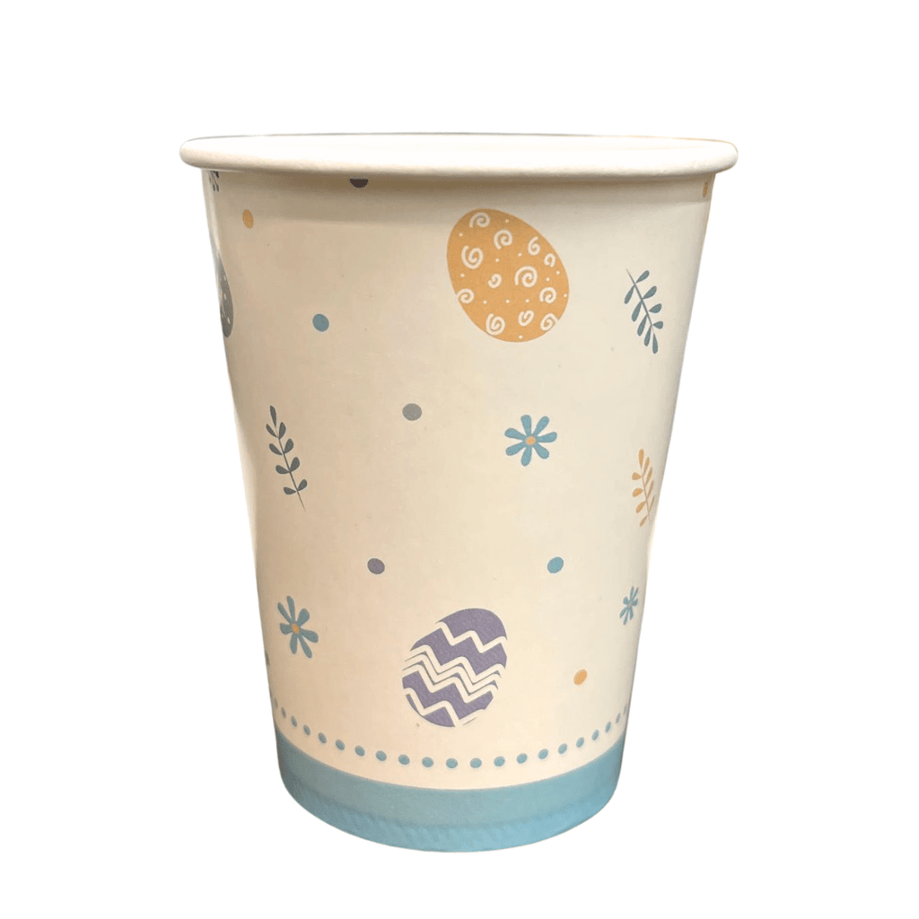 9oz Easter Paper Cup 8 pack | Eco-friendly & Durable