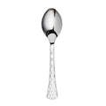 Glamour Table Spoon Silver Heavyweight Disposable Plastic 20 Pack
