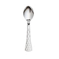 Glamour Tea Spoon Silver Heavyweight Disposable Plastic 20 Pack