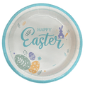 10"Easter Round  Plates: 8 Pack
