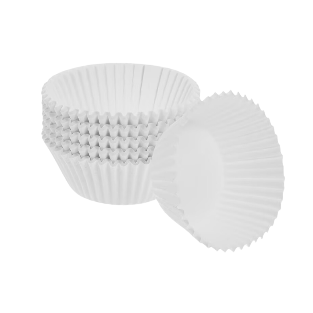 Classic White Baking Cups 100 Pieces