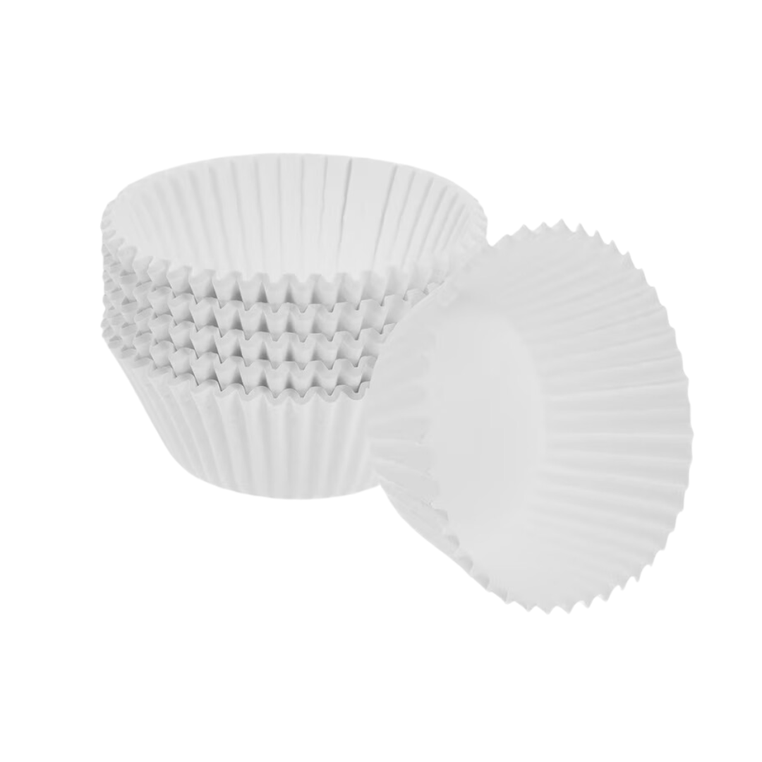 Classic White Baking Cups 100 Pieces