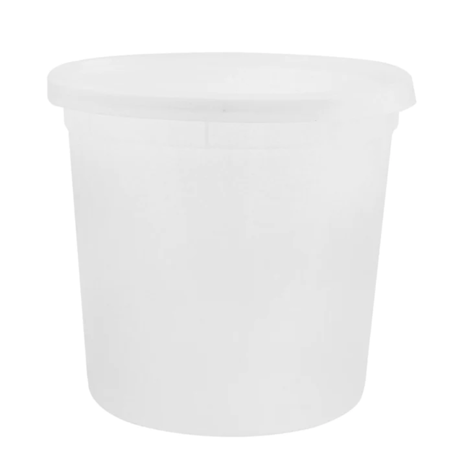 168oz Deli Container with Lids Extra Heavyweight Disposable Plastic