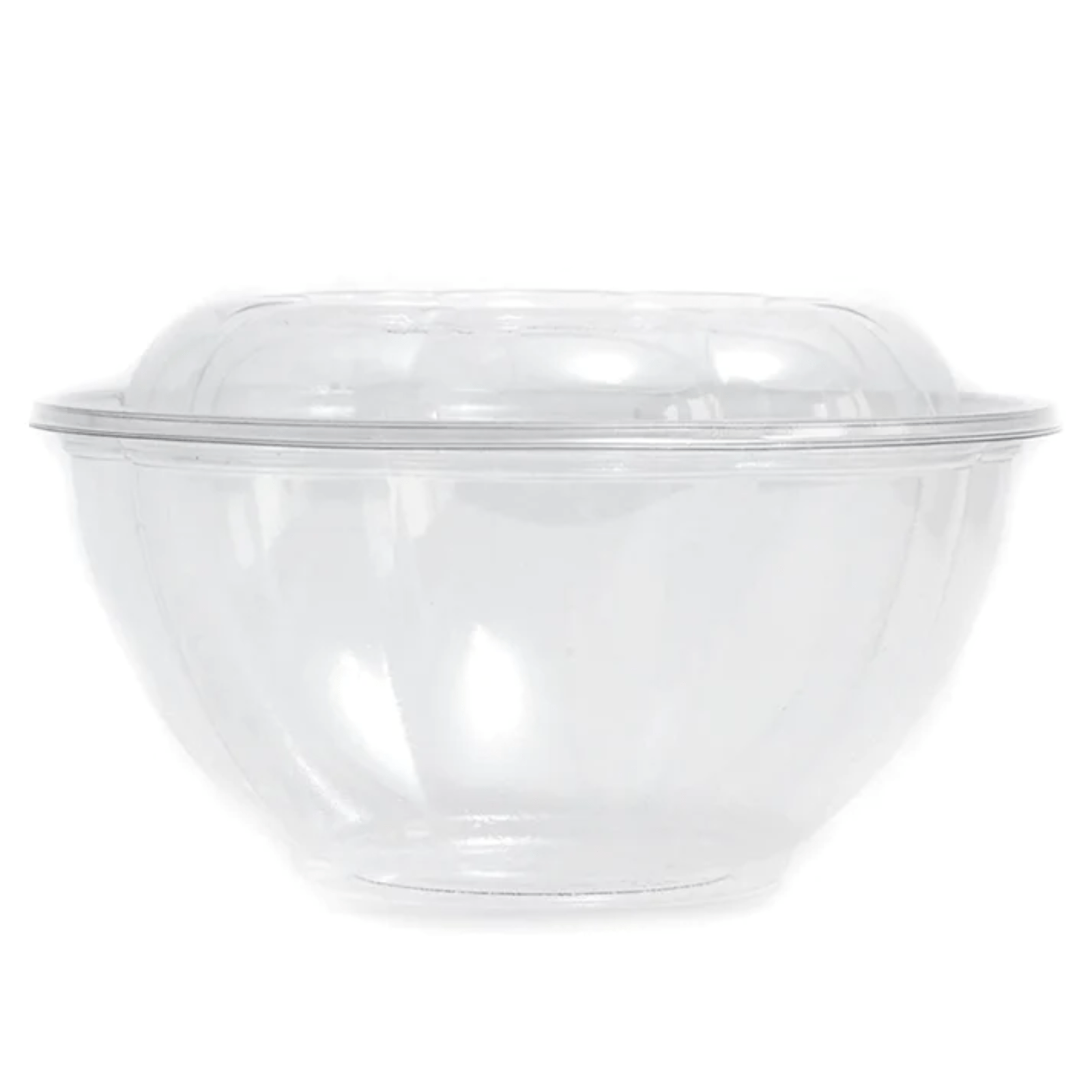 32oz  Rose Salad Bowls To-Go Containers with Airtight Lids Disposable plastic