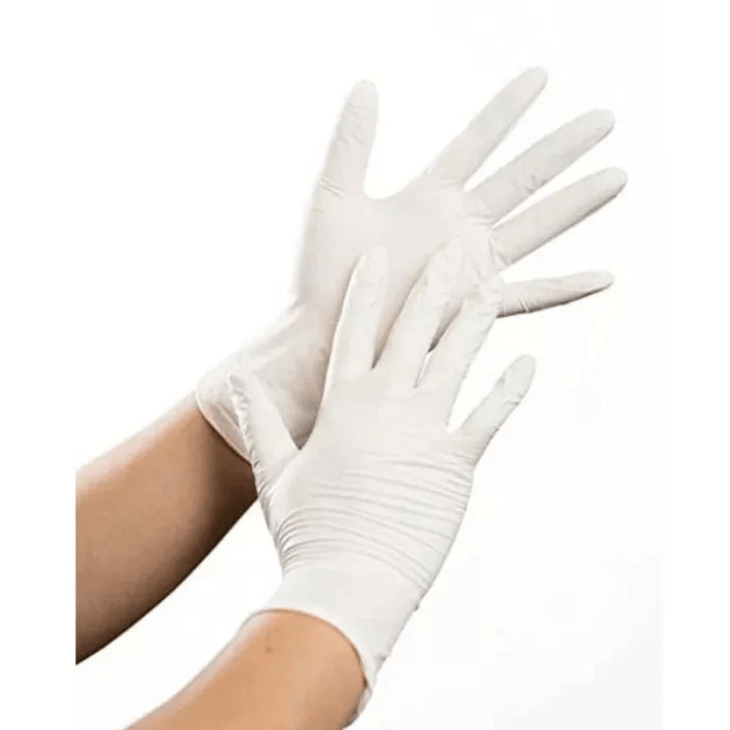 Medium Always Handy Latex Gloves Powder-Free, Ambidextrous