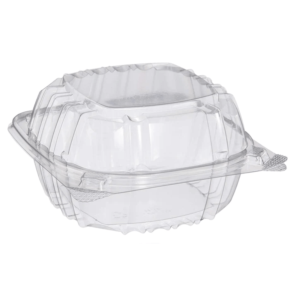 5" ClearSeal Hinged Lid Plastic Container #C53PST1 Dart